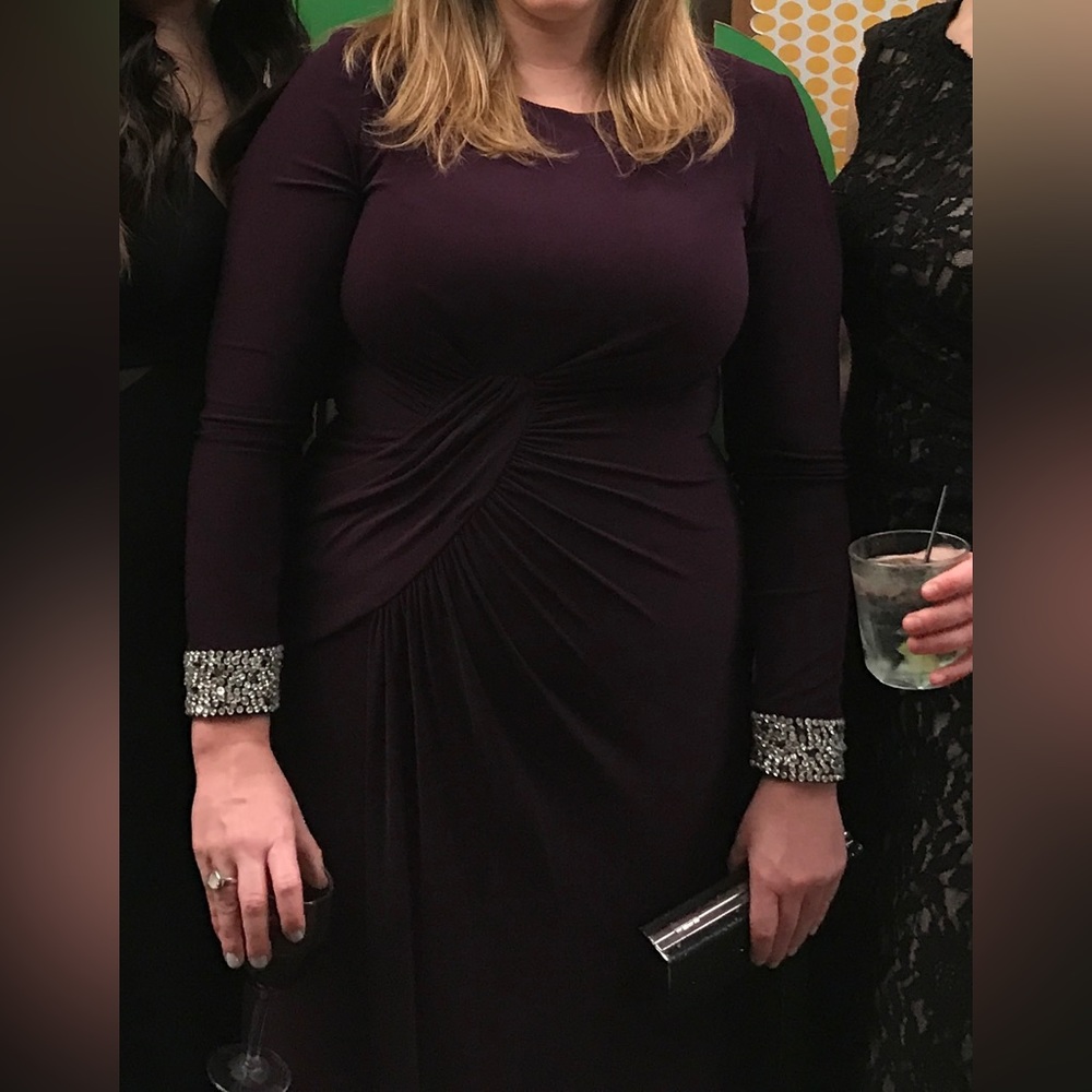Formal plum dress